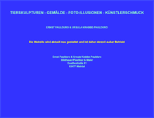 Tablet Screenshot of ernstpaulduro.de